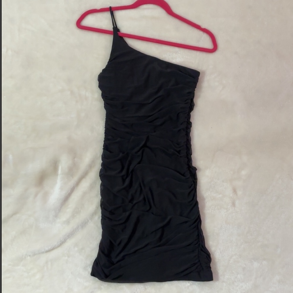 New Princess Polly Jocasta Black Mini Dress - Picture 4 of 12